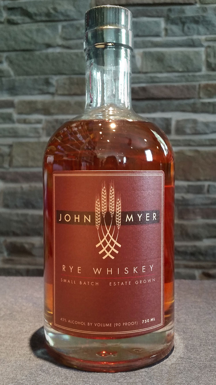 John Myer Rye Whiskey