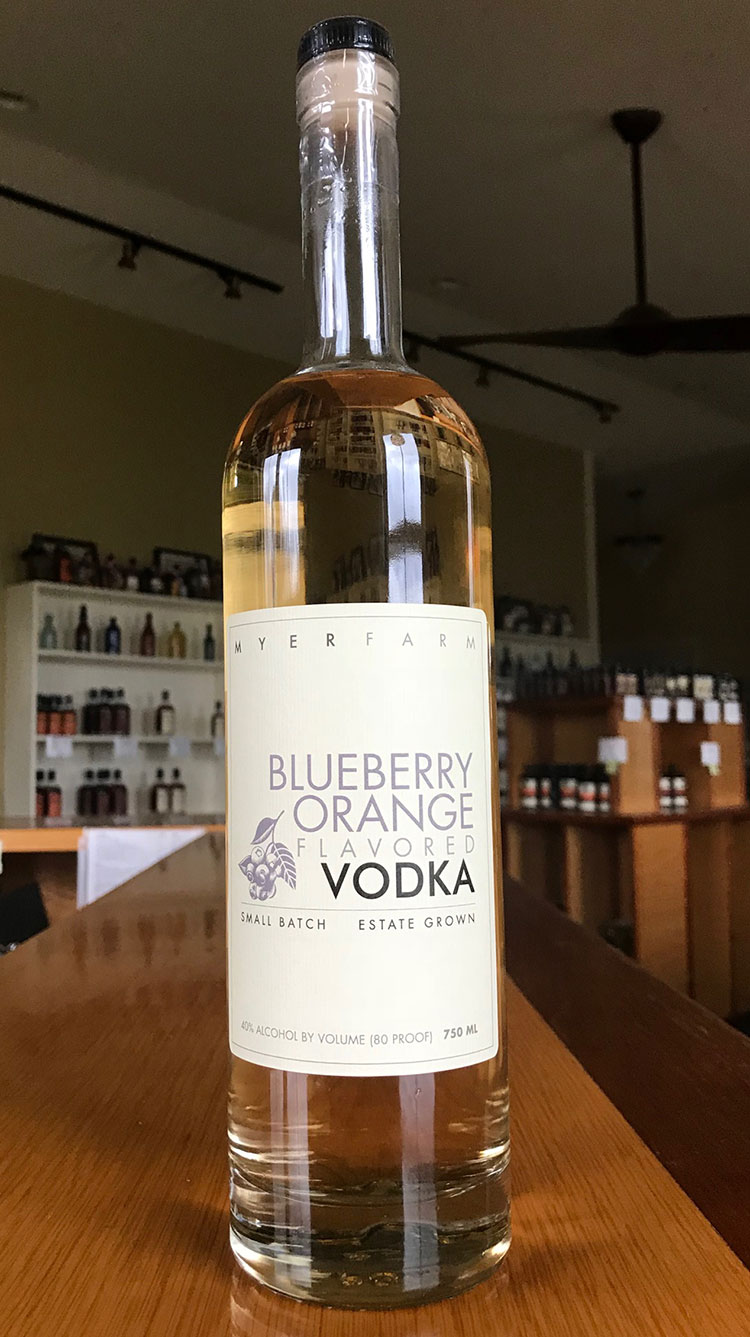 Myer Farm Blueberry-Orange Vodka